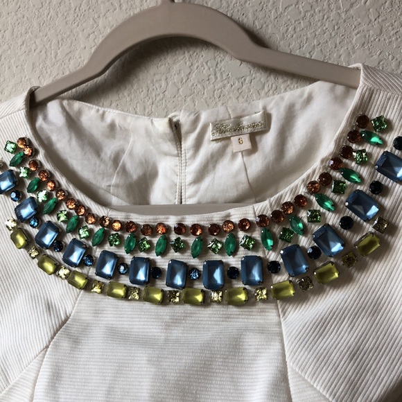 Shoshanna | Beaded shift dress - Picture 4 of 5